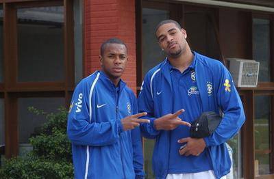 robinho et adriano